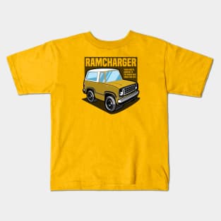 Yellow Ramcharger - 1974 Kids T-Shirt